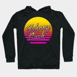 Johnny Personalized Name Birthday Retro 80s Styled Gift Hoodie